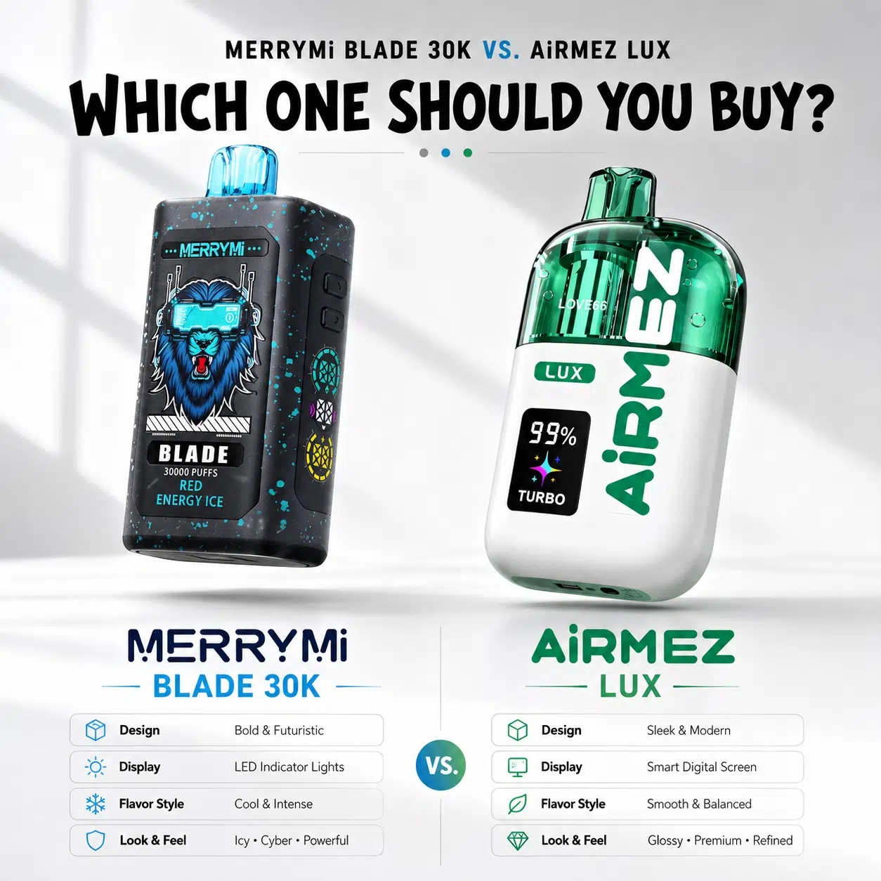 MerryMi 30000 Puffs Recenzja 2026 — Specyfikacje + Alternatywy AIRMEZ
