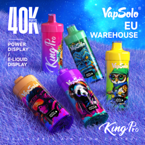 Vape de unică folosință Vapsolo King Pro 40000 pufuri — 20 de arome wholesale depozit UE