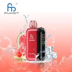 Fumot Tornado 20000 puffs disposable vape — Dual Mesh Coil, Smart LED Display, 850mAh Cobalt Lithium, Type-C Fast Charging, 39 flavors