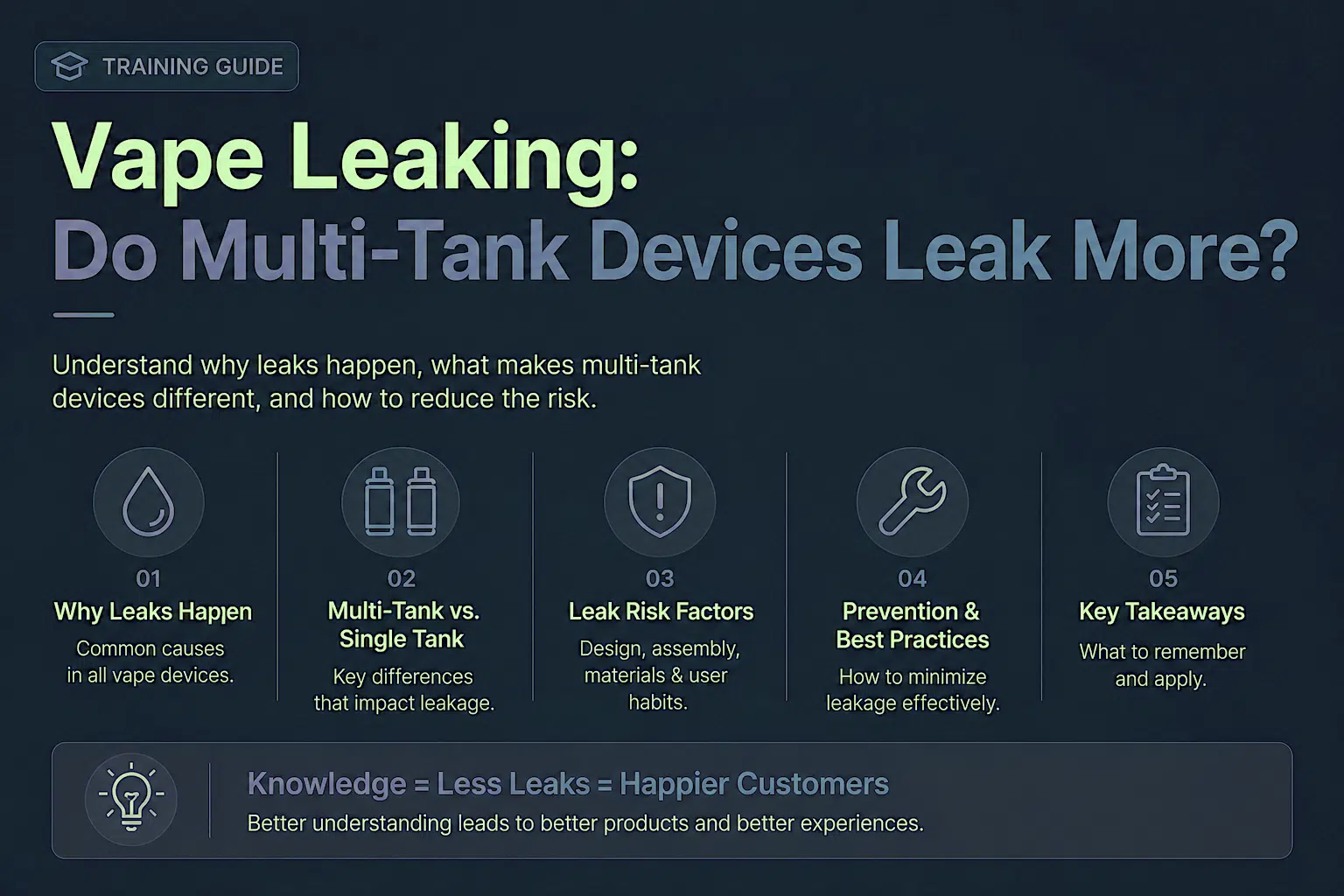 Do Multi-Tank Devices Leak More?